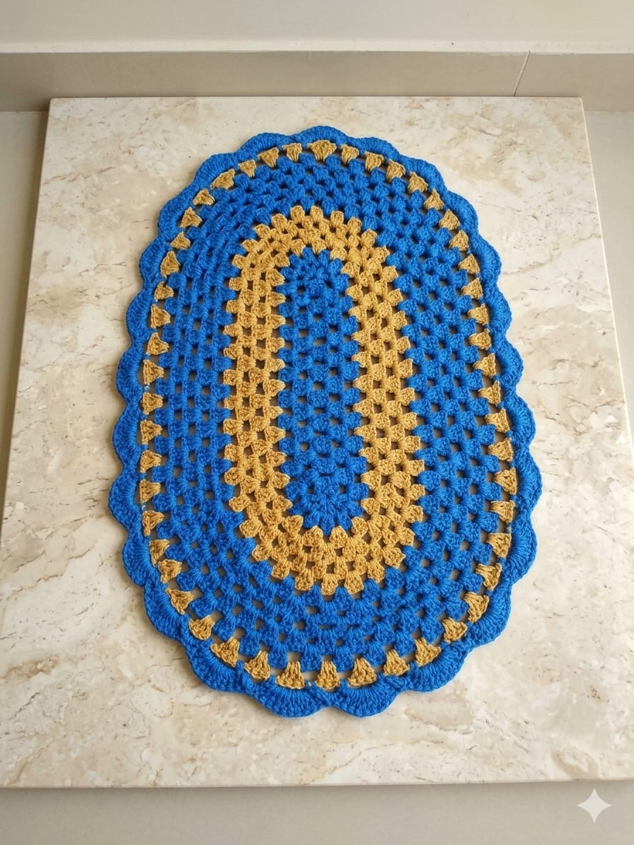 Detalhe delicado em crochê da Laço Mágico